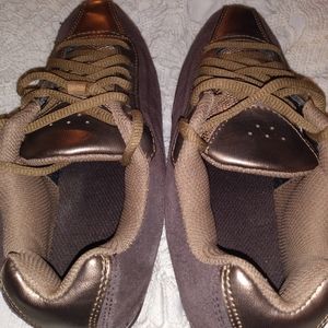 Energaire leather suede Sneakers sz 6